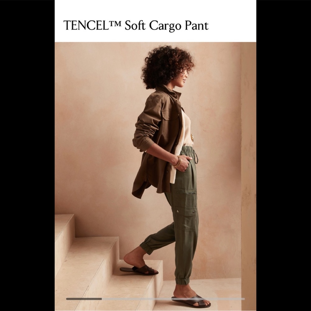Banana Republic TENCEL Soft Cargo Pants